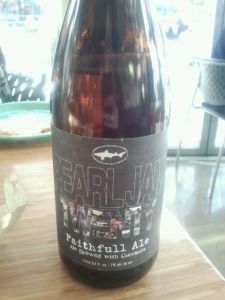 So long, DFH Celebration Ale, given to me as a Christmas gift last year and aged for a full year :(